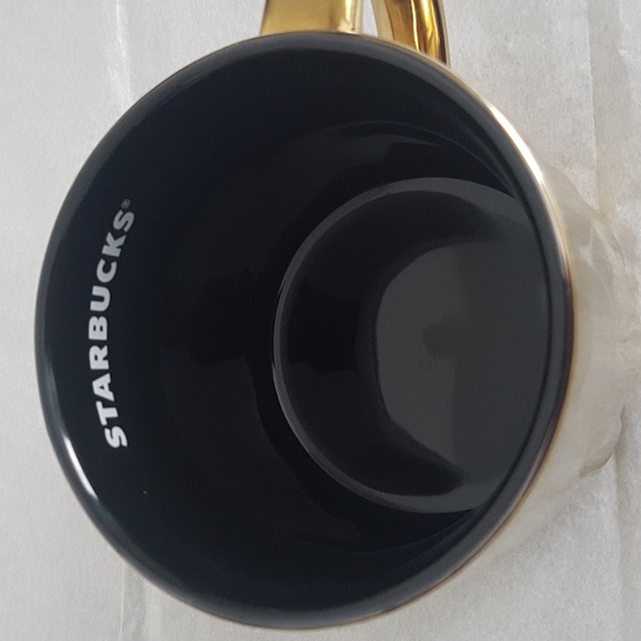 Starbucks 2019 Gold Mermaid Scale Holiday Mug 14 oz/414 ml - Picture 5 of 16